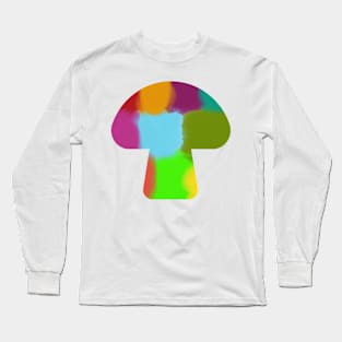 Psychedelic Mushroom Long Sleeve T-Shirt